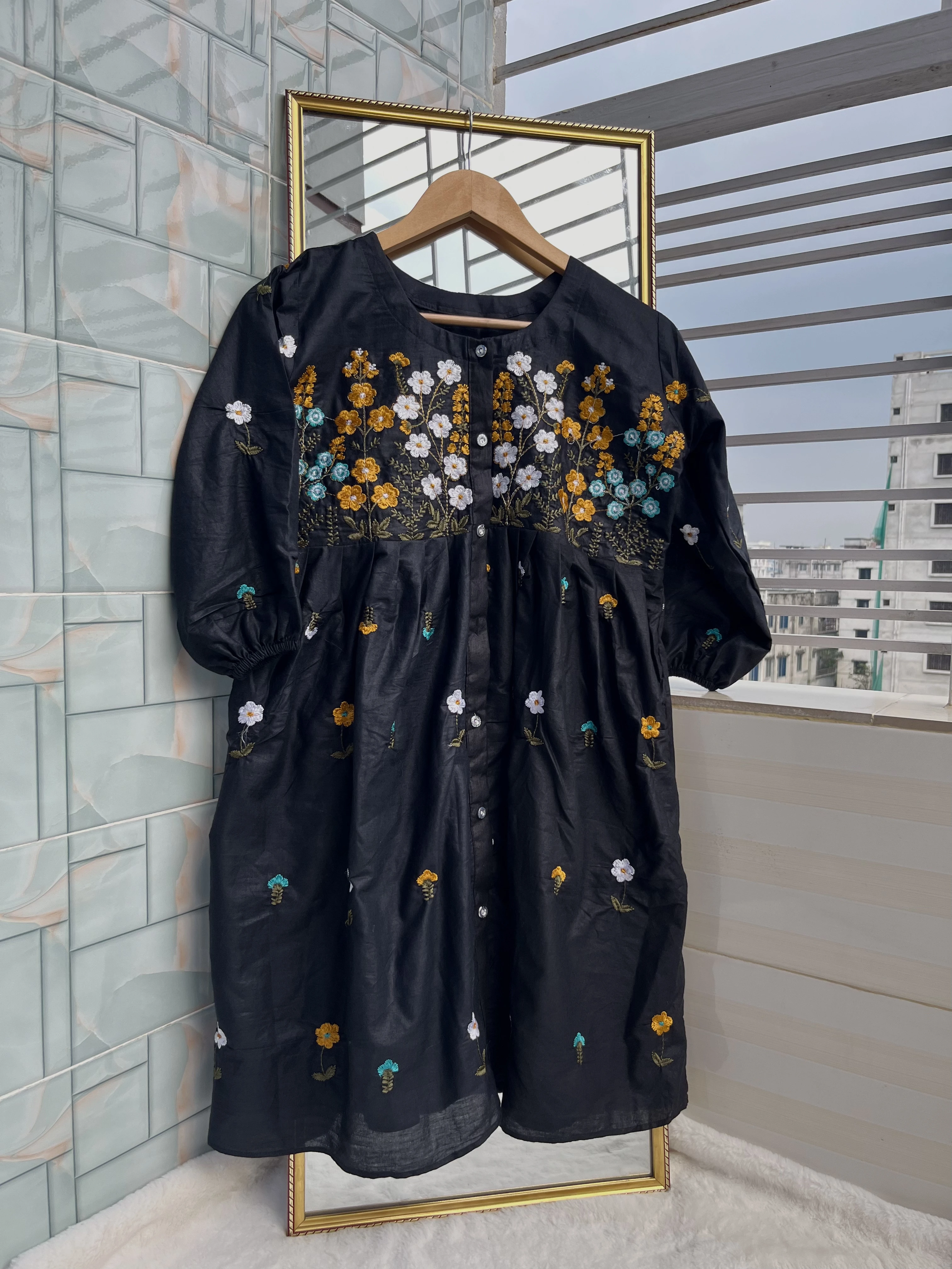 black-kurti-collection for women